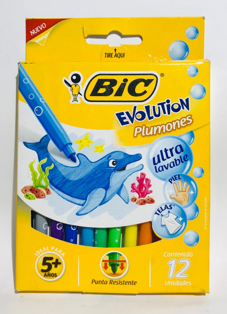 colores bic evolution 12