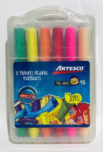 Marcadores Artesco TRIMAX JUMBO 12