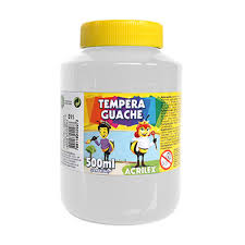 Témpera Guache Acrilex 500 ml
