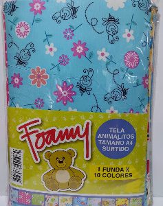 Fomix Tela Diseño Animalitos 10 Colores