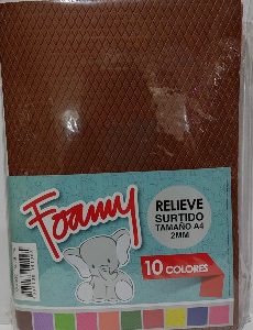 Fomix Relieve/Texturas 10 Colores