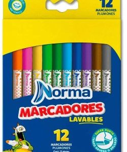 Marcadores Norma x 12
