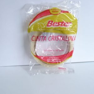Cinta 18 mm x 50 yds Cristalina
