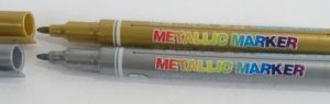 Marcador Metálico Punta Fina