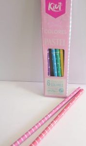 Lapices de Colores Pastel