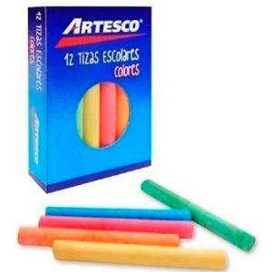 Tizas Artesco Colores