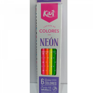 PINTURAS X 6 COLORES NEON KIUT
