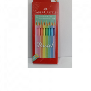 PINTURAS FABER-CASTELL X 10 COLORES PASTEL