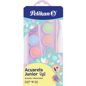 ACUARELAS PELIKAN JUNIOR PASTEL X 12