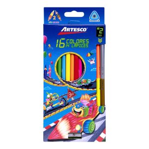 Colores Triangulares Largos x 14 lápices